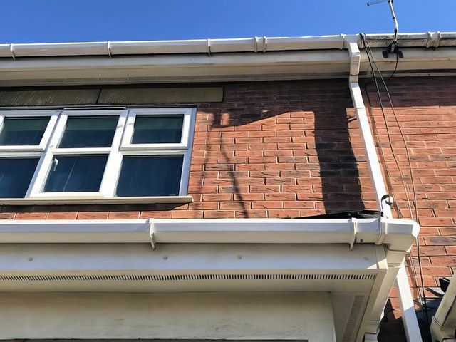 Fasci and Soffit Cleaning After