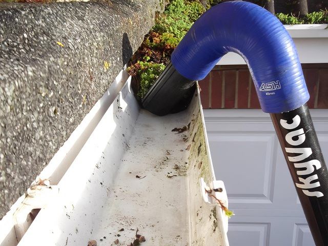 Gutter Cleaning After