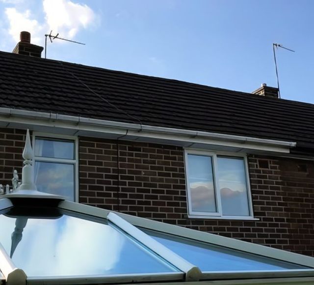 Gutter Cleaning After