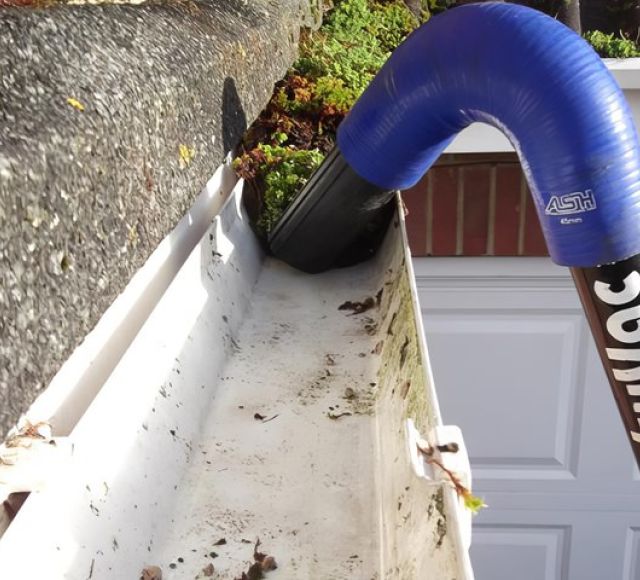 Gutter Cleaning After
